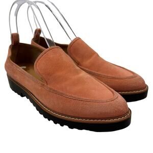 SUSINA Women's Sz: 6 M Peach Suede Kaira-Lea Slip-On Casual Loafers Flats Shoes